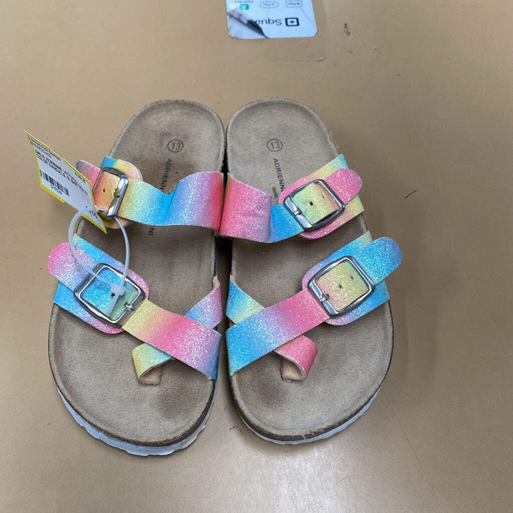 GIRLS ADRIENNE VITTADINI MULTI COLOR SANDALS 13