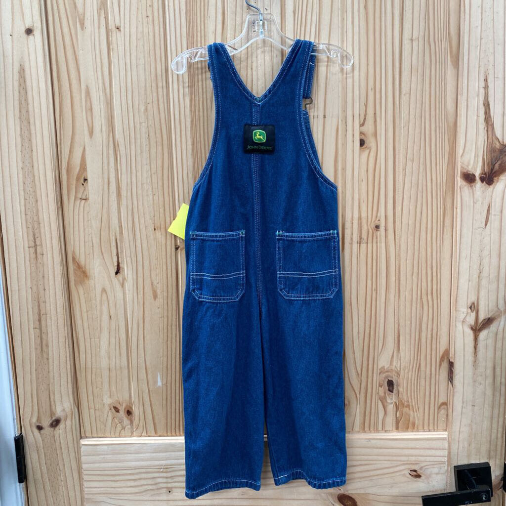 BOYS JOHN DEERE DENIM OVERALLS 3T