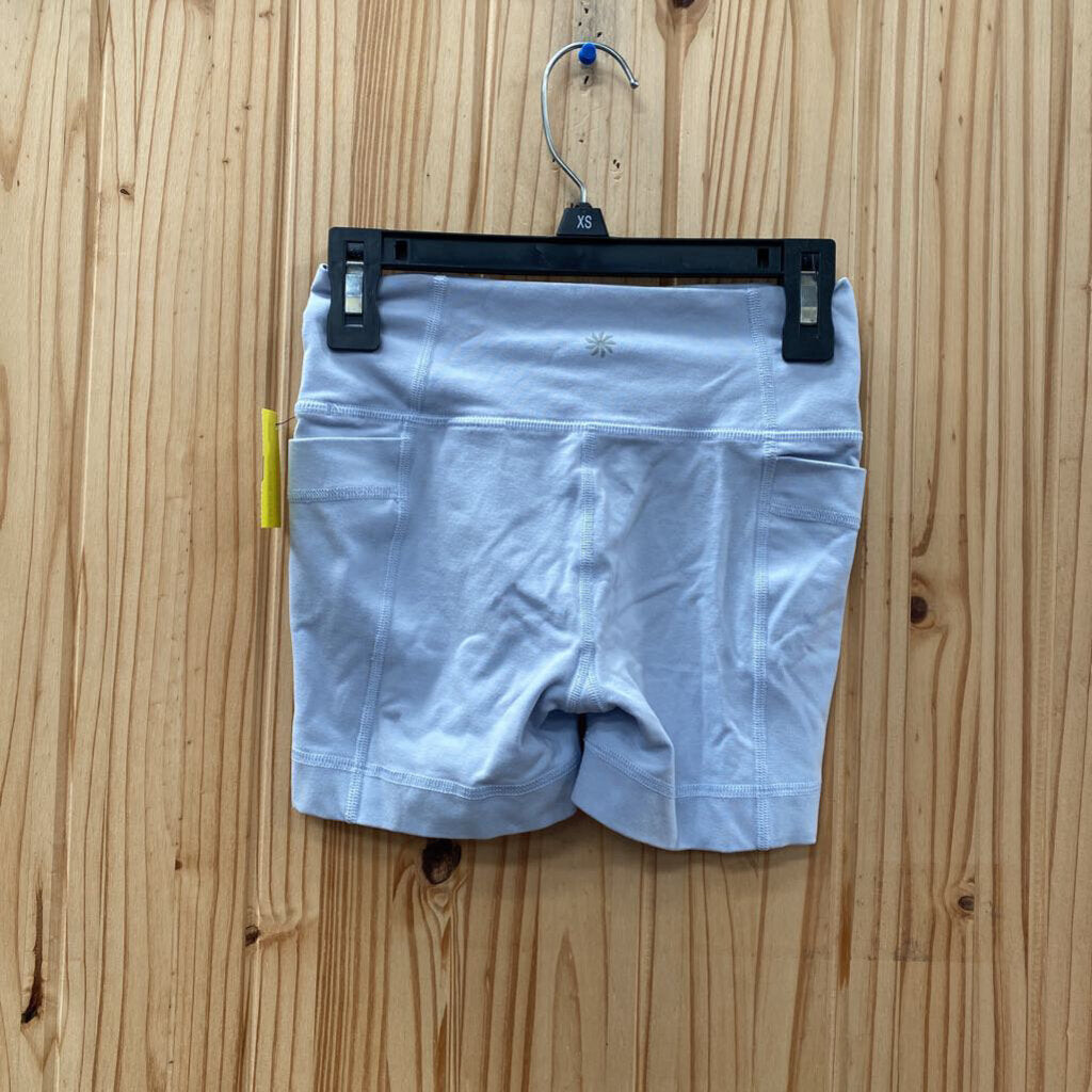 GIRLS ATHLETA SHORTS LT LILAC SHORTS S 7