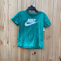 BOYS NIKE 2PC SET GREEN/WHITE 4T