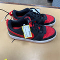 BOYS NIKE SHOES RED/BLK 6Y