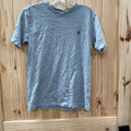 BOYS NAUTICA SHIRT GREY/NAVY BLUE L 14/16