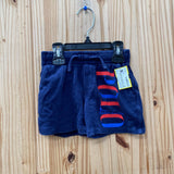 BOYS POLO RALPH LAUREN NAVY BLUE/RED SHORTS 2T