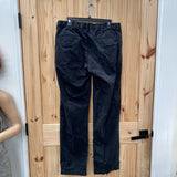 MENS POLO RALPH LAUREN BLK PANTS 34X34