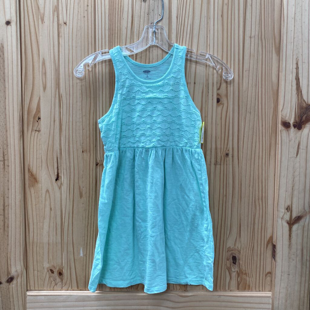 GIRLS OLD NAVY SL MINT DRESS M 8