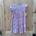 GIRLS PINK FROSTED ANIMAL CRACKERS DRESS 5XL 10/12