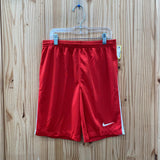 BOYS NIKE SHORTS RED/WHITE L 12 NWT
