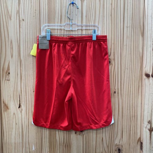 BOYS NIKE SHORTS RED/WHITE L 12 NWT