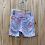 GIRLS NIKE PRO SHORTS PINK/WHITE M 10