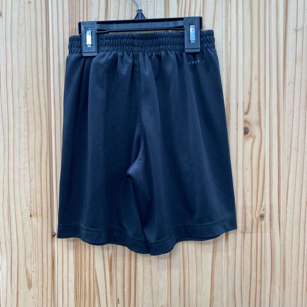 BOYS NIKE BLK/NEON YELLOW SHORTS 7