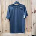 MENS UNDER ARMOUR GREY/BLK SHIRT L