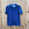 BOYS SOUTHERN TIDE BLUE POLO SHIRT M 8/10