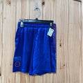 BOYS UNDER ARMOUR SHORTS ROYAL BLUE/RED YXS 4/5