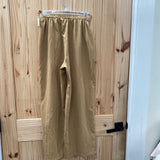 WOMENS DK TAUPE CASUAL PANTS M