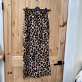 WOMENS LEOPARD CASUAL PANTS S