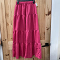 WOMENS DK PINK CASUAL PANTS S
