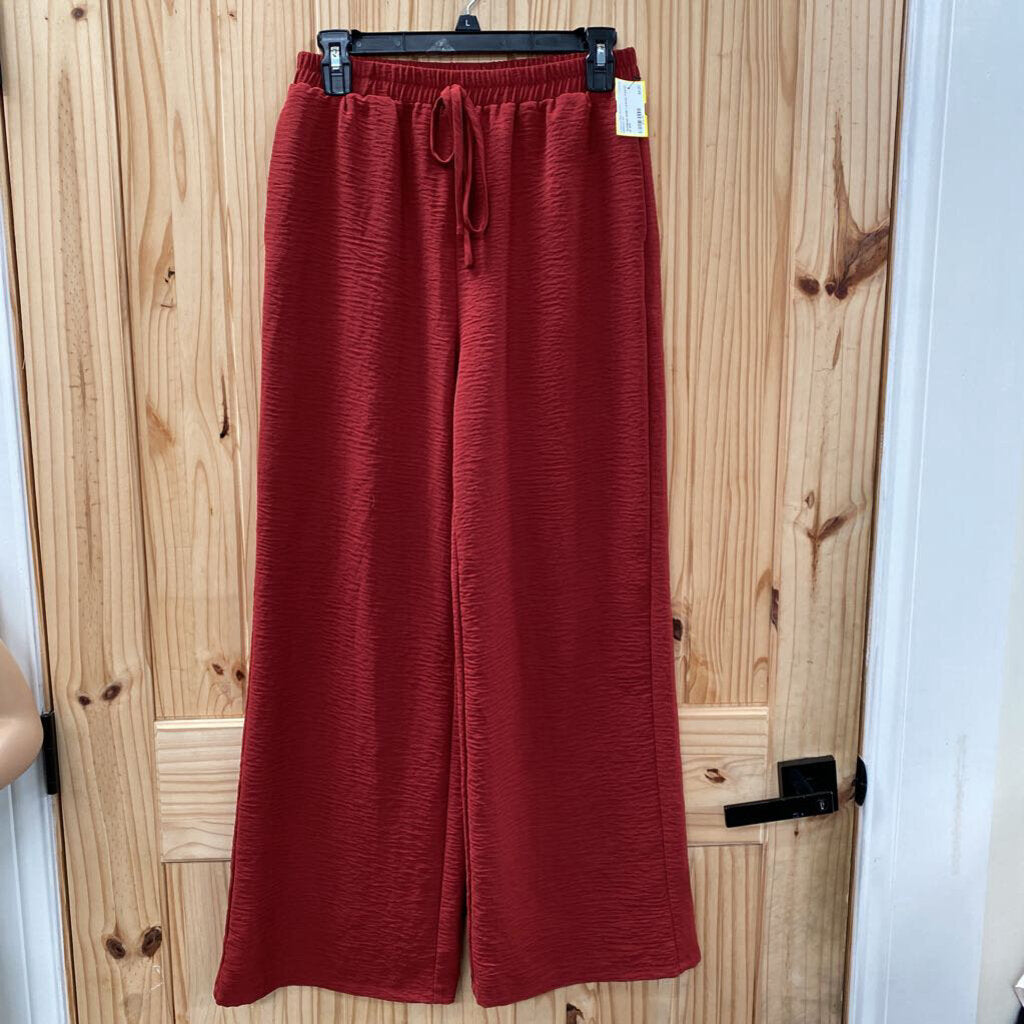 WOMENS WINE CASUAL PANTS M