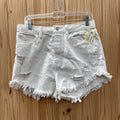 WOMENS WILD FABLE WHITE JEAN SHORTS 10