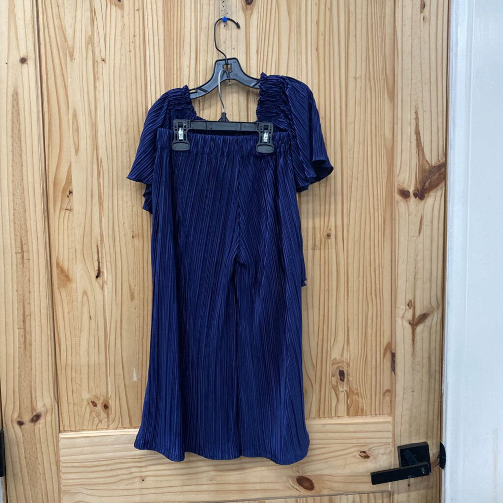 GIRLS JOYOUS AND FREE 2PC SET NAVY BLUE 7