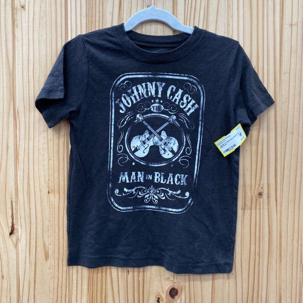 JOHNNY CASH BLK SHIRT 5T