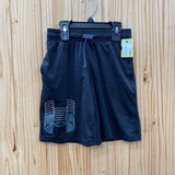 BOYS UNDER ARMOUR SHORTS BLK YXS 4