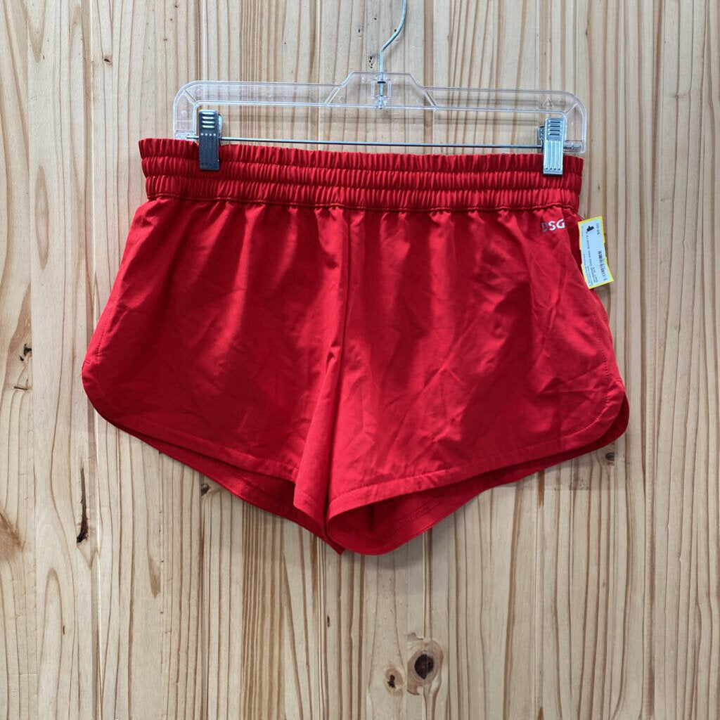 WOMENS DSG RED SHORTS S NWT