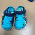 BOYS RUGGED SHARK CLOGS TURQUOISE/BLUE 7