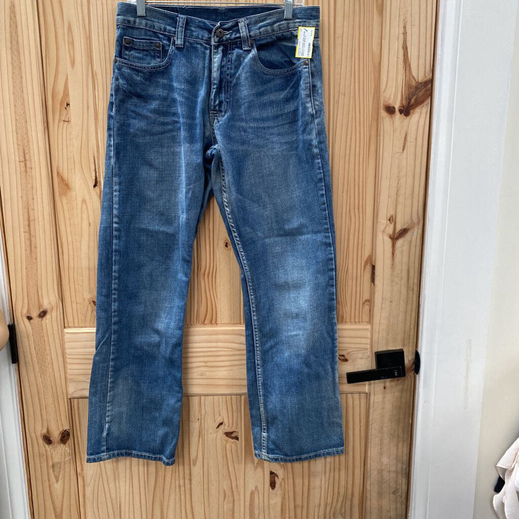 MENS FLYPAPER DENIM JEANS BOOTCUT 30X30