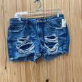 KANCAN DENIM DIST SHORTS 7
