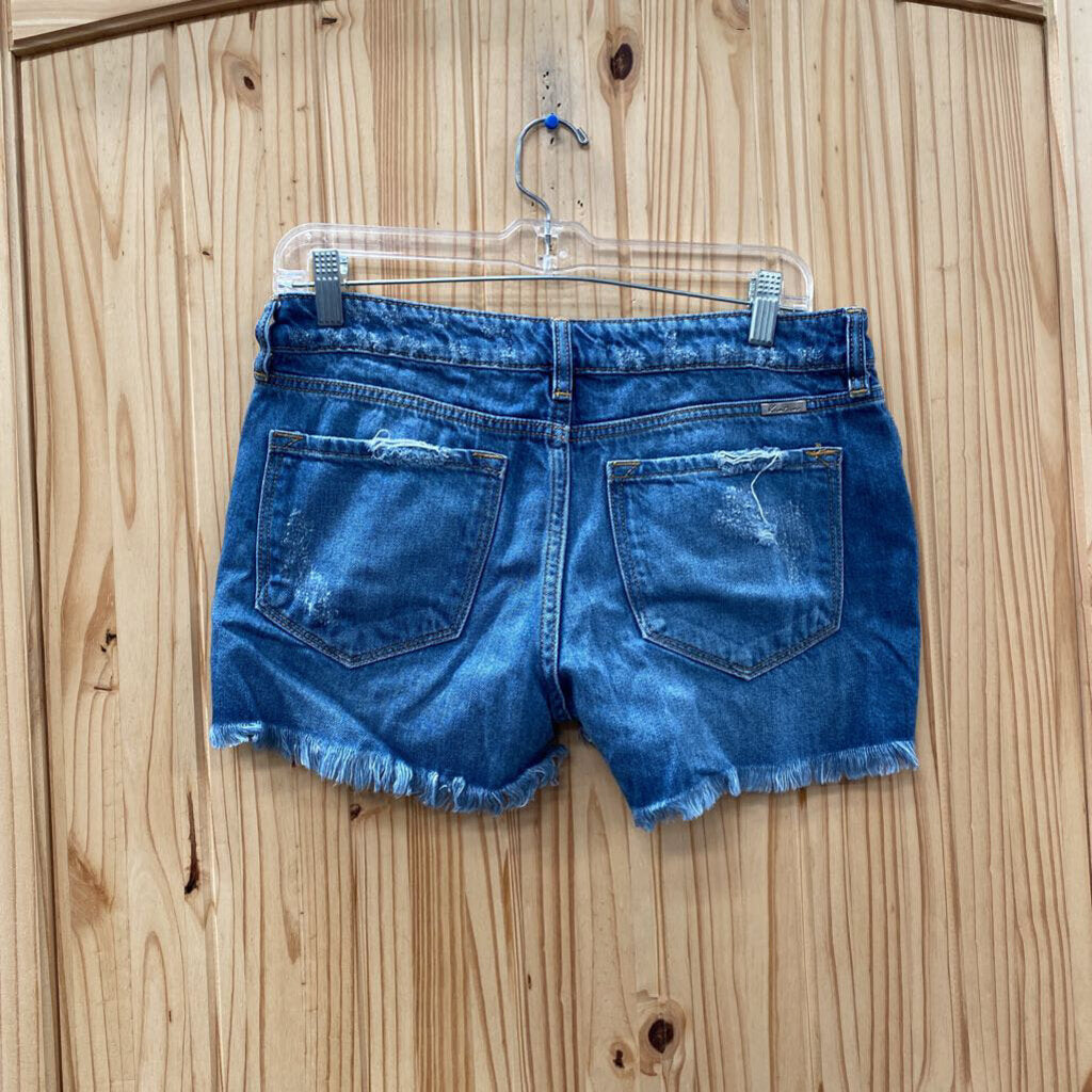 KANCAN DENIM DIST SHORTS 7
