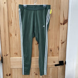 WOMENS 3X ADIDAS GREEN LEGGINGS