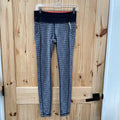 LULULEMON SIZE 6 LEGGINGS BLK/GREY