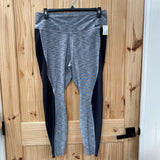 WOMENS 2X NIKE LEGGINGS GREY/BLK