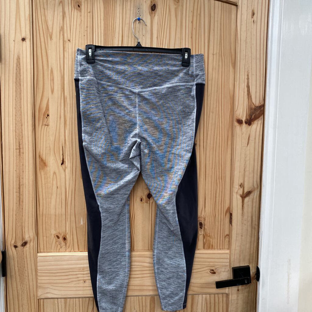 WOMENS 2X NIKE LEGGINGS GREY/BLK