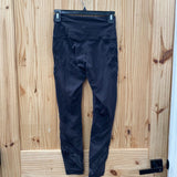 LULULEMON 4 BLK LACE LEGGINGS