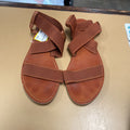 WOMENS SOHO ELITE CHESTNUT SANDALS 7