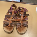 WOMENS VADO SANDALS BROWN/TAN/FUSHIA 36 5.5/6