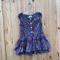 GIRLS PAINT BY NUMBERS BLUE FLORAL DRESS 4