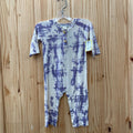 THE WOODS BY KATE QUINN PURPLE/BEIGE ROMPER 6/12M
