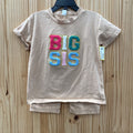 GIRLS BIG SIS 2PC SET TAUPE/MULTI COLOR 130 7/8