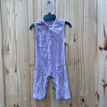 GIRLS LOVED BABY LT PURPLE SL ROMPER 9/12M