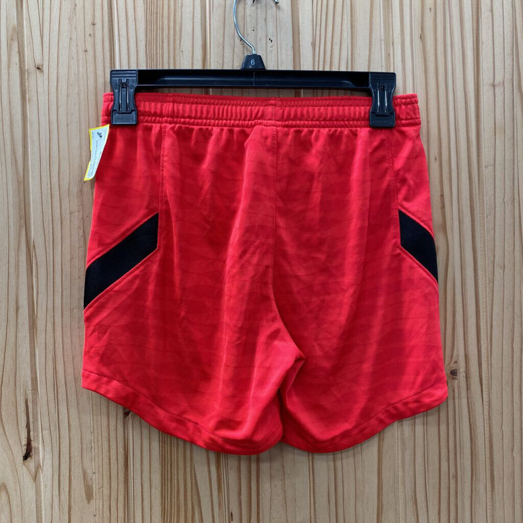 NIKE SHORTS CORAL/NEON GREEN/BLK XS