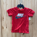 BOYS NIKE SHIRT RED/WHITE/BLK 7