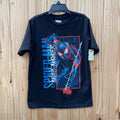 BOYS SPIDERMAN SHIRT BLK S 6/7