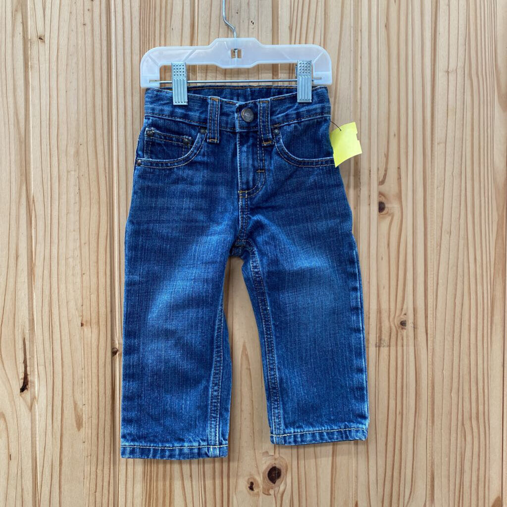 BOYS WRANGLER DENIM JEANS 12M