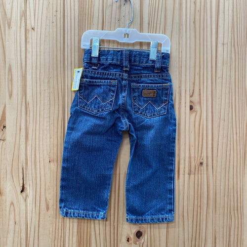 BOYS WRANGLER DENIM JEANS 12M