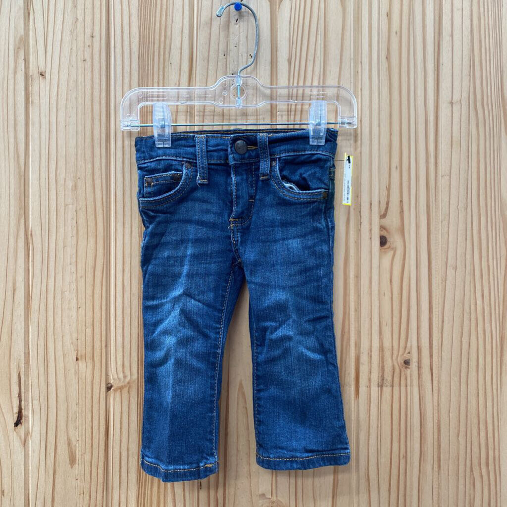 BOYS WRANGLER DK DENIM JEANS 12M