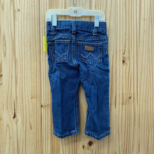 BOYS WRANGLER DENIM JEANS 12M