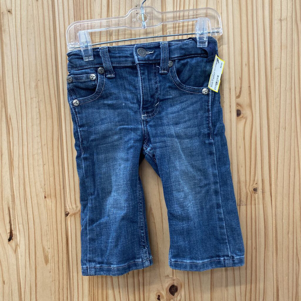 BOYS WRANGLER 20X DENIM JEANS 1T 12/18M