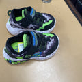 BOYS SKECHERS SHOES LIME GREEN/BLK/5